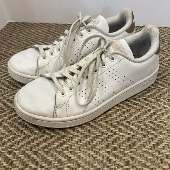 adidas gazelle silver green womens adidas Womens Advantage Shoes – ShopCGX main image 1